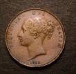 London Coins : A146 : Lot 2653 : Penny 1856 Ornamental Trident Peck 1512 EF with a couple of small tone spots on the reverse, Ex-D.Cr...