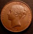 London Coins : A146 : Lot 2655 : Penny 1857 Ornamental Trident Peck 1513 EF/GEF the obverse with some contact marks