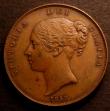 London Coins : A146 : Lot 2658 : Penny 1858 8 over 6 surprisingly unlisted by Peck and Spink the over date very clear EF with an edge...