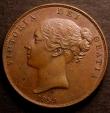London Coins : A146 : Lot 2664 : Penny 1859 Large Date Peck 1519 GEF with a few small spots 