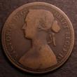 London Coins : A146 : Lot 2671 : Penny 1860 Beaded Border Satin 1, Gouby BP1860A1 Obverse A1 with R of REG rotated slightly forwards ...