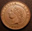 London Coins : A146 : Lot 2674 : Penny 1860 Pattern by J.Moore in copper Obverse 1 Reverse A, Britannia facing right Freeman 828, Pec...