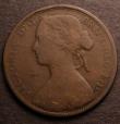 London Coins : A146 : Lot 2680 : Penny 1860 Toothed Border/Beaded Border Mule Freeman 9 dies 2+B NVG/Fair, Extremely Rare and our ext...
