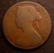 London Coins : A146 : Lot 2684 : Penny 1861 Freeman 21 dies 3+D Poor, Extremely Rare with only a few example known , Ex-M.Peake &poun...