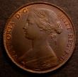 London Coins : A146 : Lot 2686 : Penny 1861 Freeman 26 dies 5+D A/UNC and nicely toned with a small spot on the Queen's hair, Ex...