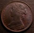 London Coins : A146 : Lot 2689 : Penny 1861 Freeman 33 dies 6+G UNC or near so nicely toned with minor cabinet friction, Ex-Croydon C...