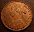 London Coins : A146 : Lot 2697 : Penny 1865 Freeman 50 dies 6+G EF toned with a few tone spots, Ex-Laurie Bamford &pound;28.50