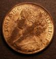 London Coins : A146 : Lot 2699 : Penny 1867 Freeman 53 dies 6+G UNC with around 50% lustre, the lustre uneven on the obverse