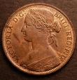 London Coins : A146 : Lot 2703 : Penny 1870 Freeman 60 dies 6+G UNC and lustrous with a few small carbon spots, Ex-Spink Auction 6 Oc...