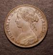 London Coins : A146 : Lot 2704 : Penny 1871 Freeman 61 dies 6+G EF with a few small spots, Ex-Croydon Coin Auction &pound;145