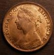 London Coins : A146 : Lot 2715 : Penny 1878 Freeman 94 dies 8+J UNC with around 50% lustre and a few small carbon spots, scarce in hi...