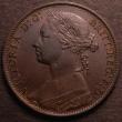 London Coins : A146 : Lot 2718 : Penny 1881 Freeman 105 dies 10+J GVF/NEF Very Rare, superior to the example in the Andrew Wayne coll...