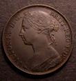 London Coins : A146 : Lot 2724 : Penny 1882H Freeman 115 dies 12+N NEF, Ex-G.Johnson Auction &pound;5 