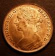 London Coins : A146 : Lot 2726 : Penny 1883 Freeman 118 dies 12+N UNC with around 70% lustre, purchased at Charing Cross Market &poun...