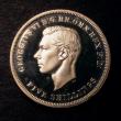 London Coins : A146 : Lot 2868 : Crown 1951 VIP Proof with frosted design ESC 393B nFDC with a small edge bruise at the top and retai...