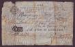 London Coins : A146 : Lot 55 : One Pound Hase. B201A. 1808 Number 4272. Tape on back. Poor condition but rare