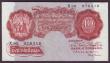 London Coins : A146 : Lot 63 : Ten shillings Mahon B210 issued 1928 series X50 976316, pressed VF