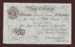 London Coins : A146 : Lot 70 : Ten Pounds Mahon B216F Manchester V103 01466 9 March 1927 VF with Manchester and Salford Savings Ban...