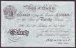 London Coins : A146 : Lot 85 : Twenty pounds Catterns B230 Operation Bernhard German forgery WW2 dated 20th November 1930 series 44...