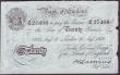 London Coins : A146 : Lot 86 : Twenty pounds Catterns white B230 Operation Bernhard German forgery WW2 dated 20th August 1932 serie...