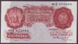 London Coins : A146 : Lot 89 : Ten shillings Peppiatt B236 issued 1934 first series 49Z 675684, Pick362c, EF