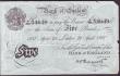 London Coins : A146 : Lot 94 : Five Pounds Peppiatt B241 Operation Bernhard German forgery dated 29th April 1937 series A/398 34649...
