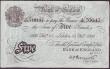 London Coins : A146 : Lot 95 : Five Pounds Peppiatt B241 Operation Bernhard German forgery WW2 dated 14th February 1936 series A/28...