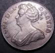 London Coins : A147 : Lot 1965 : Crown 1706 Roses and Plumes ESC 101 EF, slabbed and graded CGS 60, Ex-London Coins Auction A138 2/9/...
