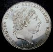 London Coins : A147 : Lot 1991 : Crown 1820 2 over 1 (no trace of the 9 under the 0) CGS variety 05, lustrous UNC, slabbed and graded...