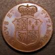 London Coins : A147 : Lot 1992 : Crown 1820 Pattern in Copper by Droz. after Monneron's Pattern by Dupre (1792) Obverse Hercules...