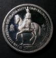 London Coins : A147 : Lot 2046 : Crown 1953 VIP Proof ESC 393H nFDC, slabbed and graded CGS 90
