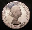 London Coins : A147 : Lot 2048 : Crown 1960 VIP Proof ESC 393M nFDC, slabbed and graded CGS 88, cross-graded PF66 by ICCS