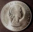 London Coins : A147 : Lot 2049 : Crown 1965 ESC 393N Davies 2300 Thick CH UNC slabbed and graded CGS 80