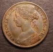 London Coins : A147 : Lot 2932 : Penny 1873 Freeman 64 dies 6+G EF toned  