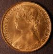 London Coins : A147 : Lot 2944 : Penny 1876H Freeman 89 dies 8+K, UNC with practically full lustre and choice, slabbed and graded CGS...