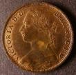 London Coins : A147 : Lot 2952 : Penny 1880 Freeman 99 dies 9+J, UNC and lustrous, slabbed and graded CGS 78, Ex-Roland Harris Collec...