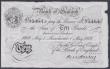 London Coins : A147 : Lot 39 : Ten pounds Harvey white B209b-f dated 1st May 1919 series 49/V 95464, MANCHESTER branch issue, press...