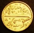 London Coins : A147 : Lot 809 : India - British, Madras Presidency East India Company Half Mohur undated (1819) Obv ENGLISH EAST IND...