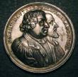 London Coins : A148 : Lot 1041 : Germany, Martin Luther Commemorative Augsburg Confession Bicentenary Medal, 1730 by P.Werner, silver...