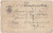 London Coins : A148 : Lot 123 : Gloucester Old Bank &pound;1 dated 1814 series No.1267 for Charles Evans & James Jelf, (Outing 8...