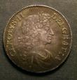 London Coins : A148 : Lot 1633 : Crown 1672 VICESIMO QVARTO ESC 45 EF slabbed and graded CGS 60, Ex-Spink 29/3/2005 Ex-Lockdales A77 ...