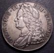 London Coins : A148 : Lot 1684 : Crown 1743 Roses ESC 124 NVF toned