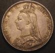 London Coins : A148 : Lot 1725 : Crown 1890 ESC 300 EF toned with some contact marks