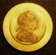 London Coins : A148 : Lot 1895 : Guinea 1798 Pattern in gilt copper by C.H.Kuchler. Obverse Laureate Bust right, Reverse Crowned Shap...