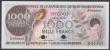 London Coins : A148 : Lot 194 : Burundi 1000 francs colour trial in brown dated 1.6.1975, Specimen No.172 series A000000, Pick25ct,p...