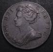 London Coins : A148 : Lot 1964 : Halfcrown 1704 Plumes ESC 570 GF/NVF Rare