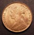 London Coins : A148 : Lot 2098 : Halfpenny 1861 Freeman 282 dies 7+G Lustrous UNC with a spot by HALF