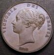London Coins : A148 : Lot 2165 : Penny 1858 8 over 3 Peck 1515 GEF with a few nicks on the portrait. Excellent fields with much eye a...