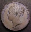 London Coins : A148 : Lot 2166 : Penny 1858 8 over 6 surprisingly unlisted by Peck and Spink the overdate very clear AU/GEF nicely to...