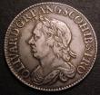 London Coins : A148 : Lot 2254 : Shilling 1658 Cromwell ESC 1005 Good Fine/NVF